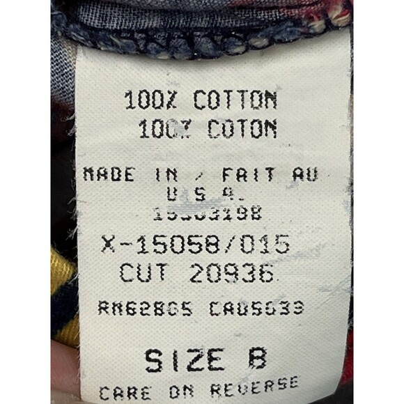 Ruff Hewn Geometric Print Cotton Button Wrap Skirt Set Buffalo Nickel  Sz 8/M - Picture 10 of 16